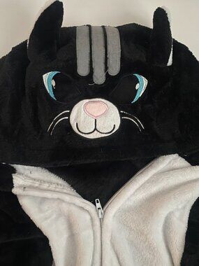 Black Cat Plush Onesie